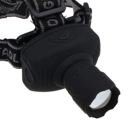 3-MODE LED ZOOMABLE HEAD LAMP