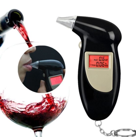 Digital Alcohol Breathalysers with Mouth Pieces