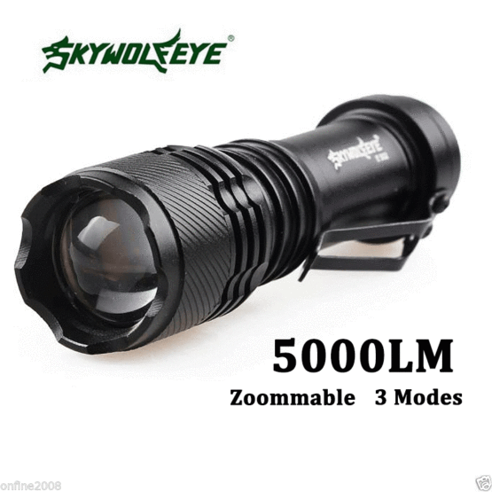 Sky Wolfe Eye 5000 Lumens 3-Mode CREE Torches